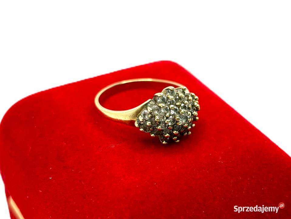 Złoty Pierścionek pr 333 234g R12 złoto Elbląg