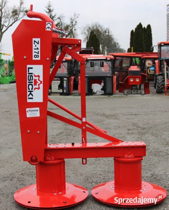 Kosiarka rotacyjna bębnowa LISCICKI 165 nieuszkodzony Turzystwo