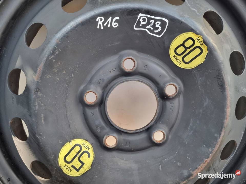 BMW E46 KOŁO DOJAZDOWE dojazdówka 11590 R16 lubelskie Janów