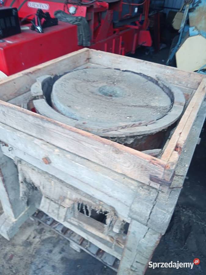 Młyn żarnowy do zboża niemiecki 1910r wielkopolskie Ostrzeszów