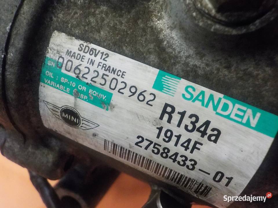 MINI R56 CLUBMAN 16 VTI 10r 120 N12 sprezarka Suków