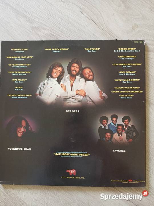 Bee Gees Saturday Night Fever soundtrack 2LP