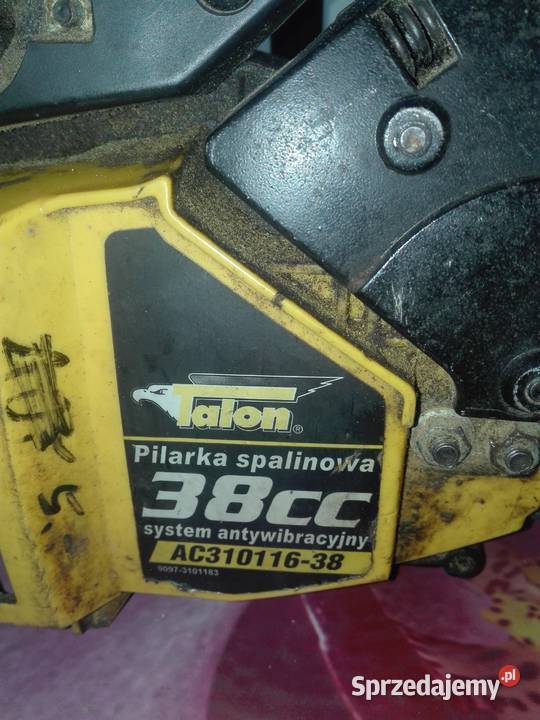 Pilarka spalinowa Talon 38cc uszkodzona podlaskie