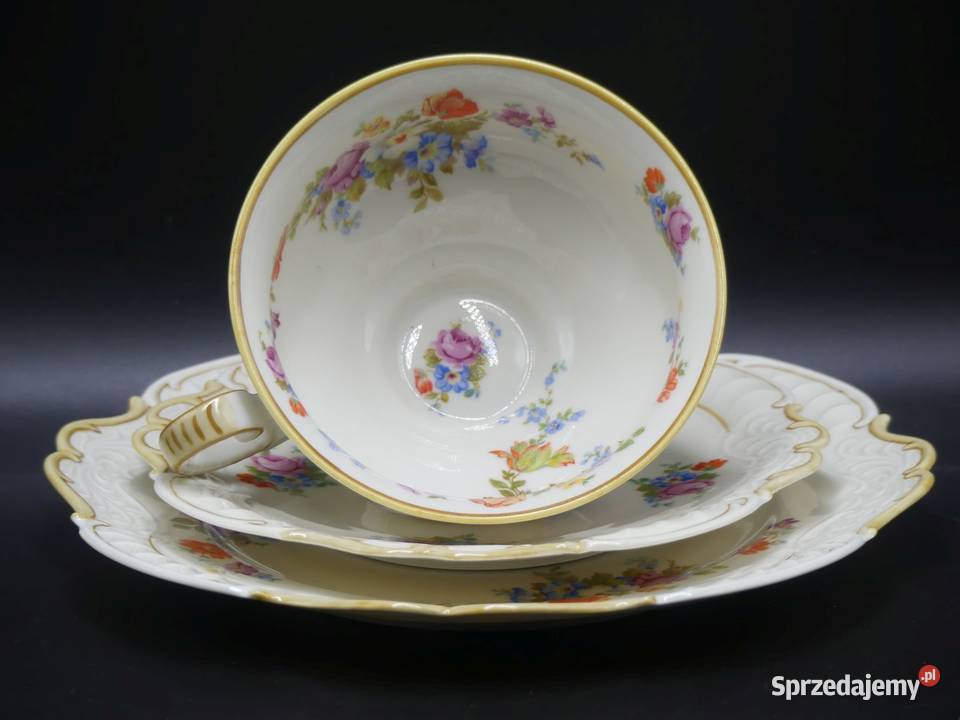 Komplet śniadaniowy Sorau Żary stan niemal Poznań