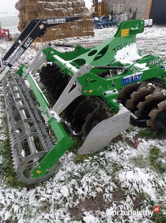 Agregat talerzowy talerzwka Tolmet Astat 250 nieuszkodzony Łaszczów