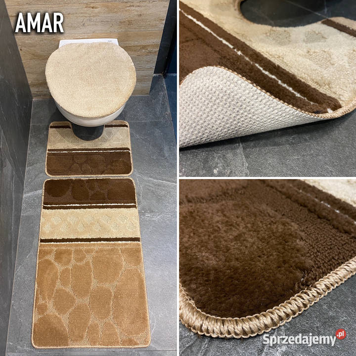 ZESTAW DYWANIKÓW ŁAZIENKOWYCH 50X80 AMAR Białystok