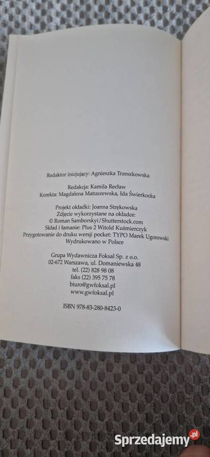 Osaczona Pola Roxa książka małopolskie sprzedam