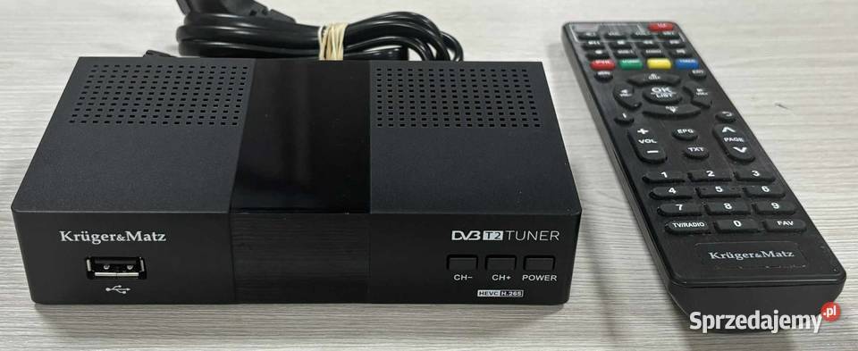 Dekoder Tuner Dvbt2 Kruger Matz Elbląg