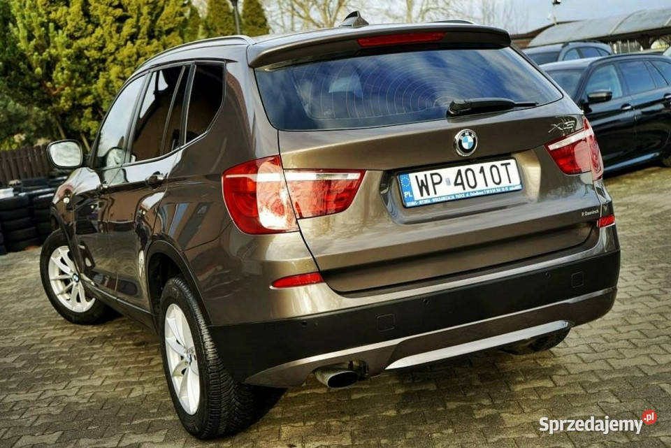 BMW X3 20xDrive NAVI Xenony skóra F25 2010 gniazdo USB X3 mazowieckie Płock