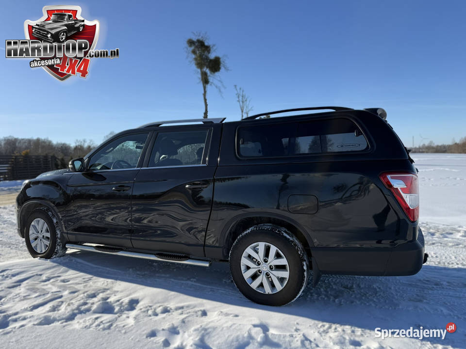 Zabudowa paki Hardtop CarryBoySzyby przesuwne osobowe Pasłęk