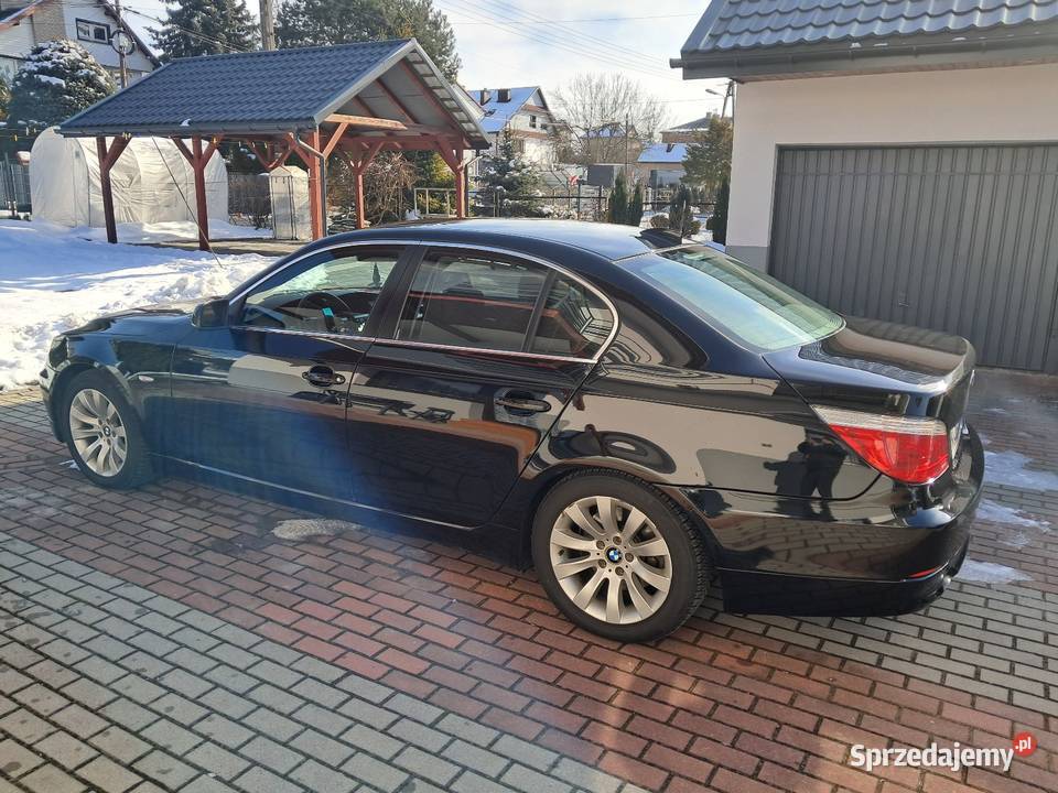 Bmw e60 520d 2007r 177 przebieg 290 177KM Trzebinia