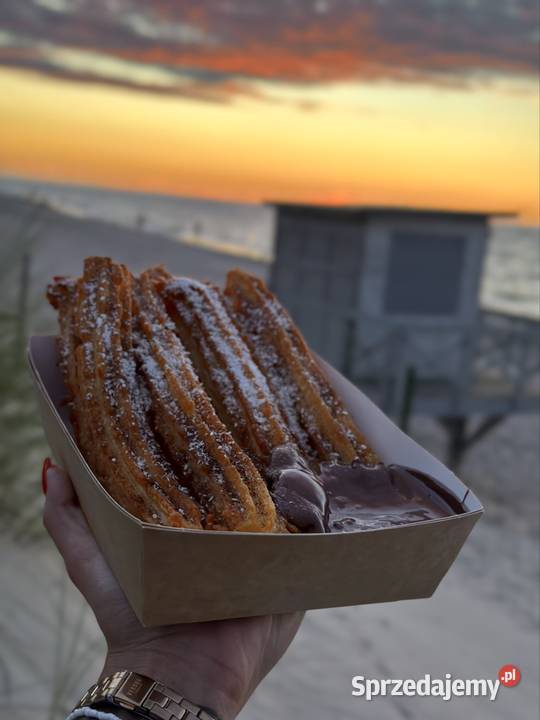 Gotowa do pracy budka gastronomiczna CHURROS sprzedam