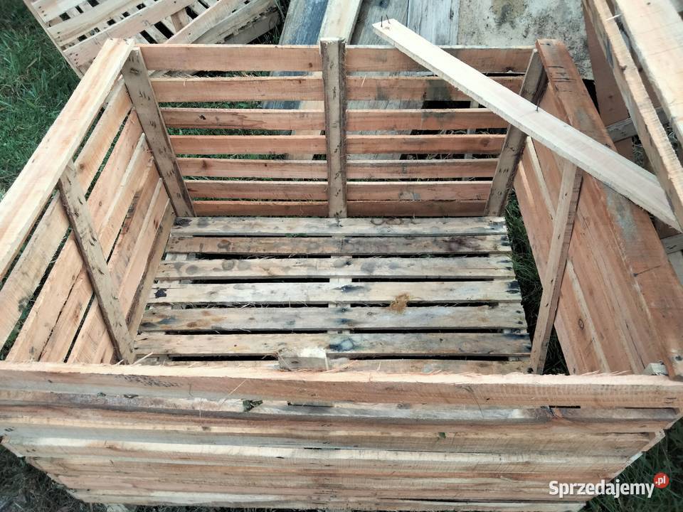 Kompostownik drewniany 800 L 120x100x75 skrzynia Puławy