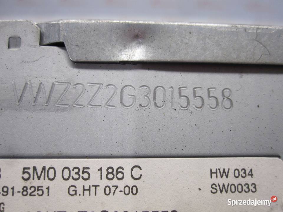 VW GOLF V PLUS 07r radio CD 5M0035186C świętokrzyskie Kielce