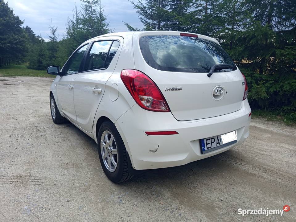 HYUNDAI i20 2012 12 benzyna 135 366 Zadbany ESP Pabianice