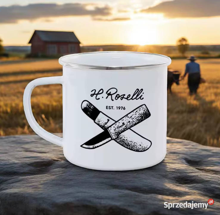 kubek emaliowany roselli sprzedam