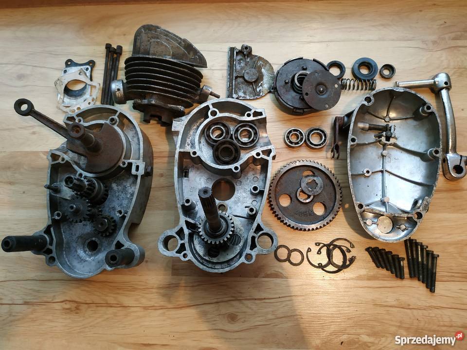 Silnik Komar S38 2b w rączce NIE MZ WSK ROMET Silniki i osprzęt Rzeszów