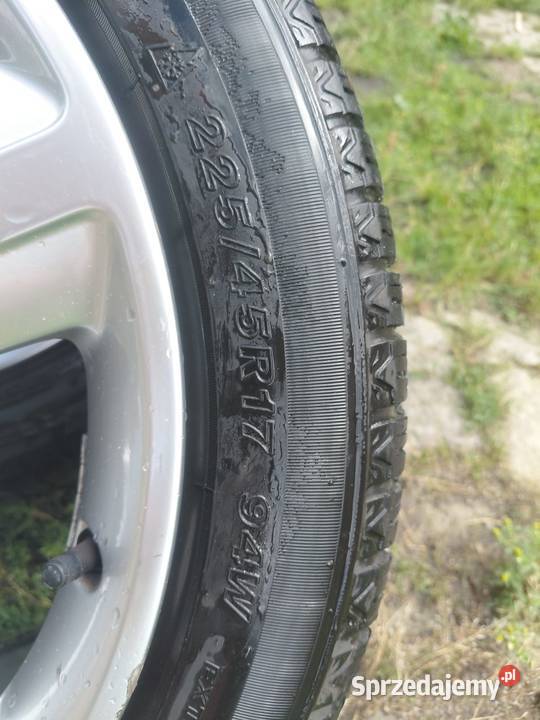 Alufelgi Audi 17 z oponami 5x112 Puławy