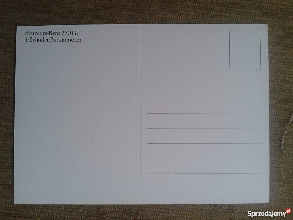 MERCEDESBENZ 230G NIEMIECKI SAMOCHÓD