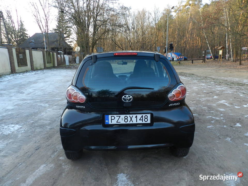 Toyota Aygo I 5drzwi KLIMA 1właścicielka SERWIS klimatyzacja Aygo Puszczykowo sprzedam