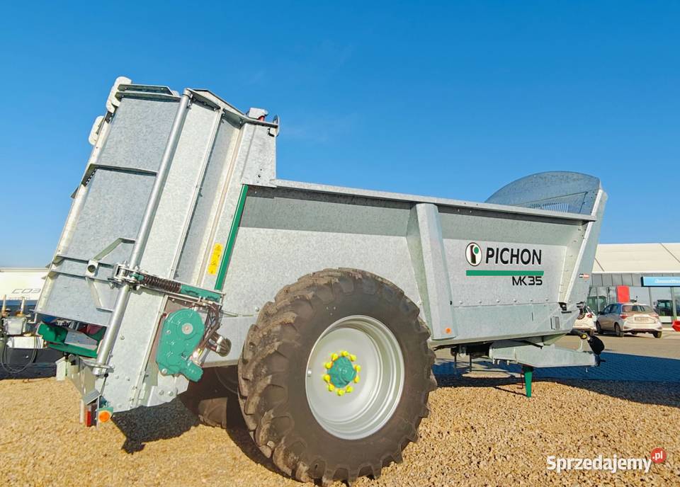 Rozrzutnik obornika PICHON MK35 14m3 Nowy 2025 Rolnictwo Piotrków Trybunalski