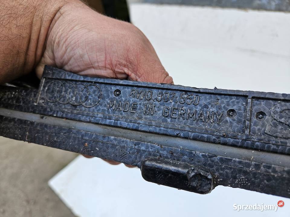 AUDI A4 B9 8W0 ABSORBER ZDERZAKA PRZÓD CZUJNIK Wzmocnienia, belki i wsporniki Międzychód sprzedam