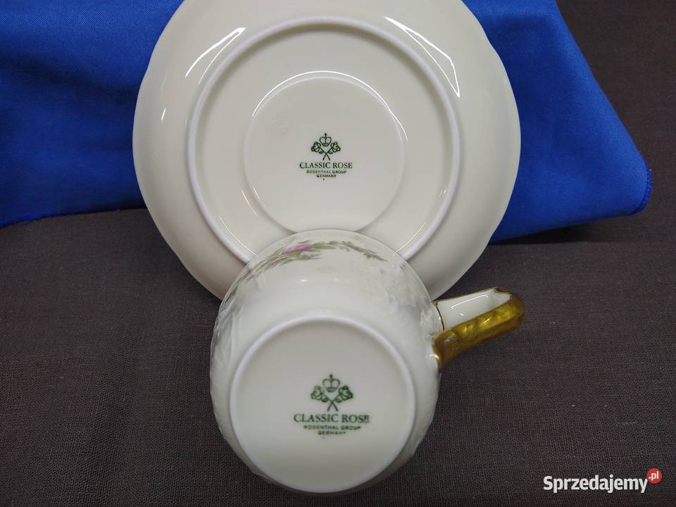 Duża filiżanka Rosenthal Sanssouci Moosrose Kalisz