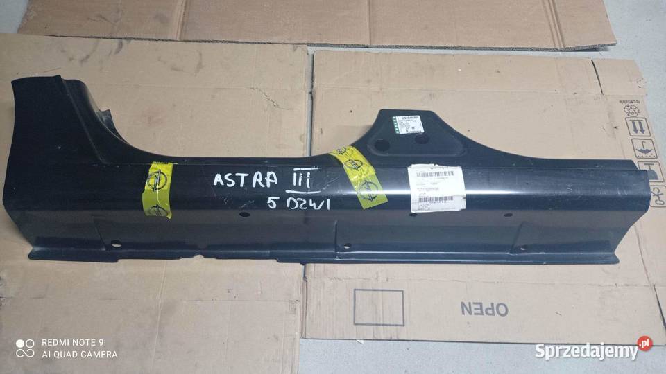 Poszycie progu Opel Astra III kujawsko-pomorskie