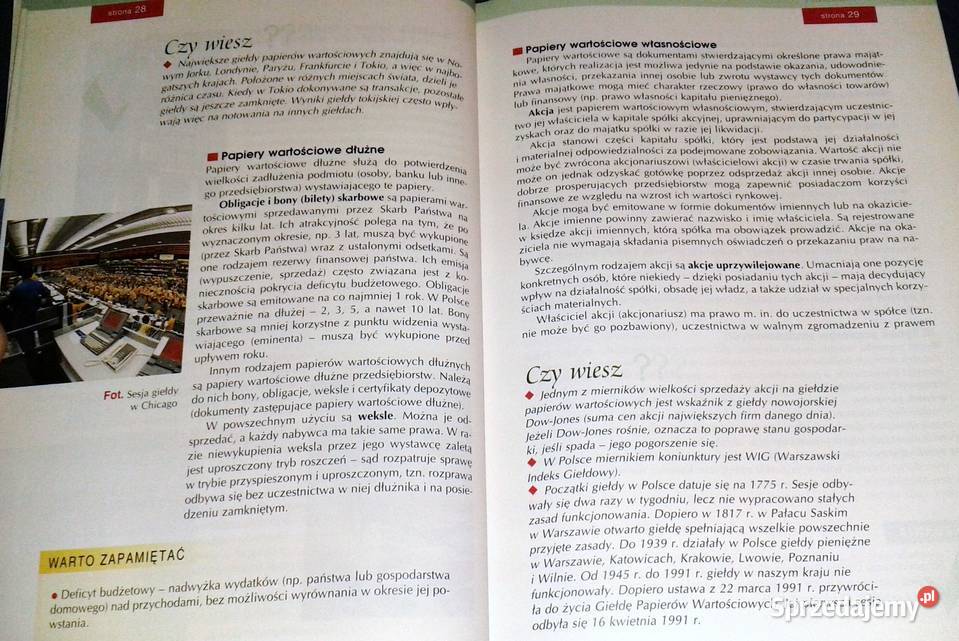 Podstawy przedsiębiorczości Z Makieła T Rachwał Rok wydania 2002