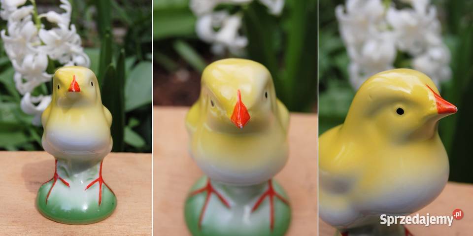 Kurczak pisklak figurka porcelana Ćmielów Lublin
