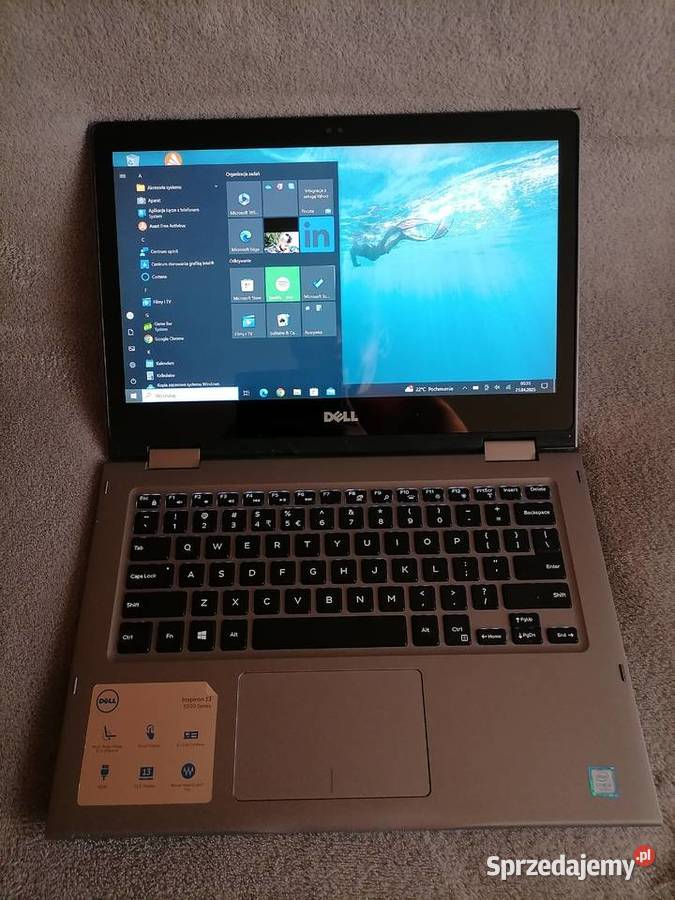 DELL INSPIRION 5378 TABLET 8GB 256GB WIN10 i3 7 mazowieckie Góra Kalwaria sprzedam