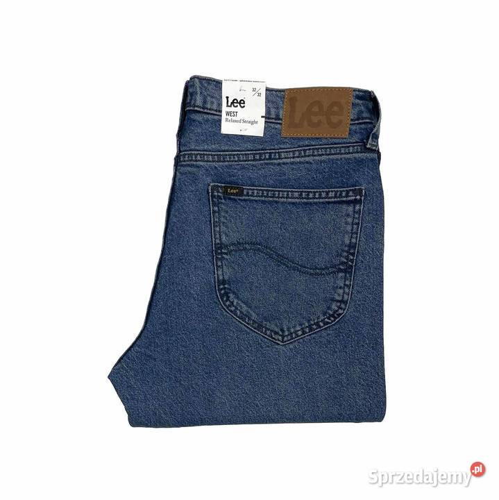 Spodnie męskie jeansy Lee West Blue Abbys W32 Rozmiar M Kielce