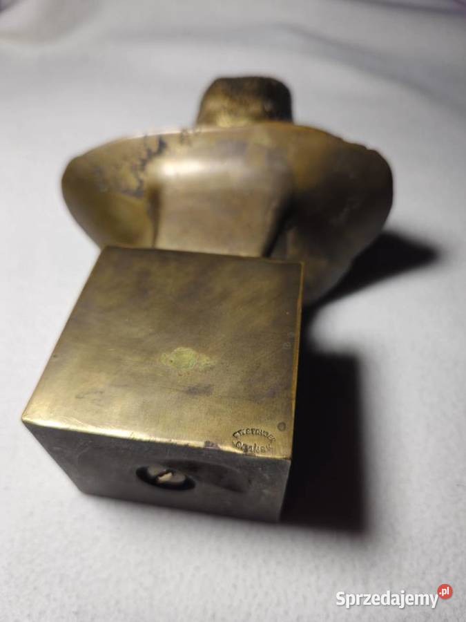 Popiersia z brązu Kościuszko i Piłsudski pomorskie Gdańsk