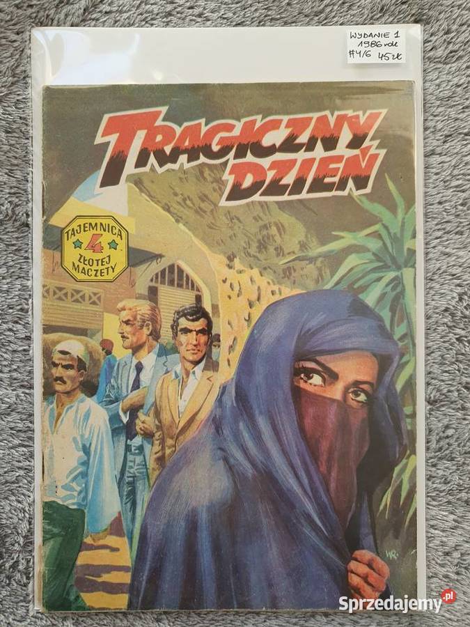 Tajemnica Złotej Maczety komplet 6 komiksów wyd Komiksy Gdynia