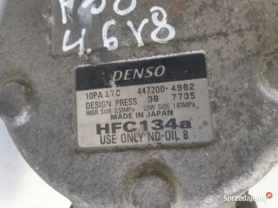 SPRĘŻARKA KLIMATYZACJI Range Rover P38 46 V8 Chełm