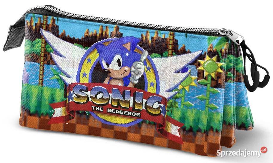 Piórnik 3 Przegrody Sonic The Hedgehog Mogilany sprzedam