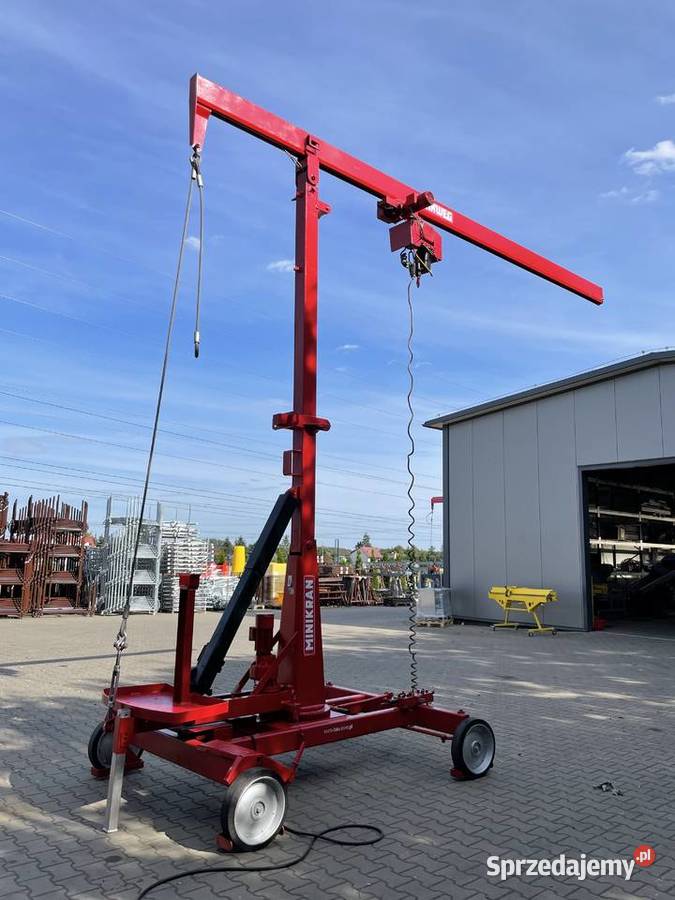 Dźwig Steinweg MK 3005 bocker minikran wciągarka Rok produkcji 1996 Ślesin sprzedam