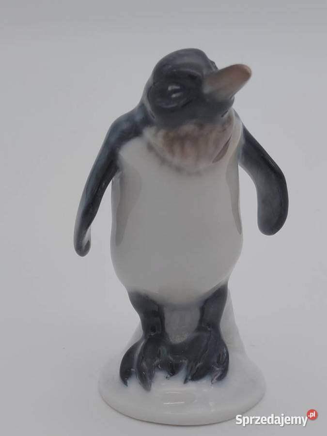 Unikat Figurka PINGWIN Rosenthal projekt K Wschowa