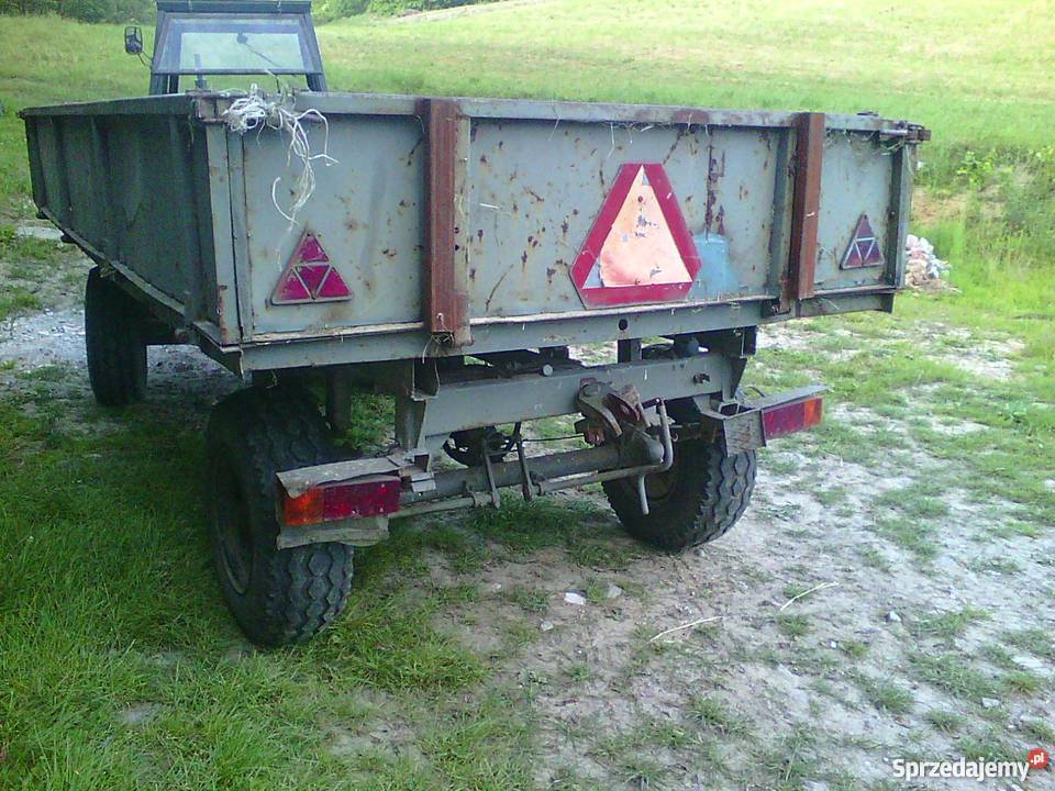 Przyczepa D 35 wywrotka kiper Przyczepy rolnicze Dębica