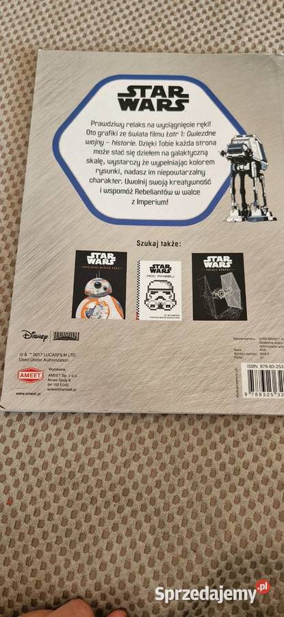 malowanki kolorowanki Gwiezdne Wojny historie Kraków