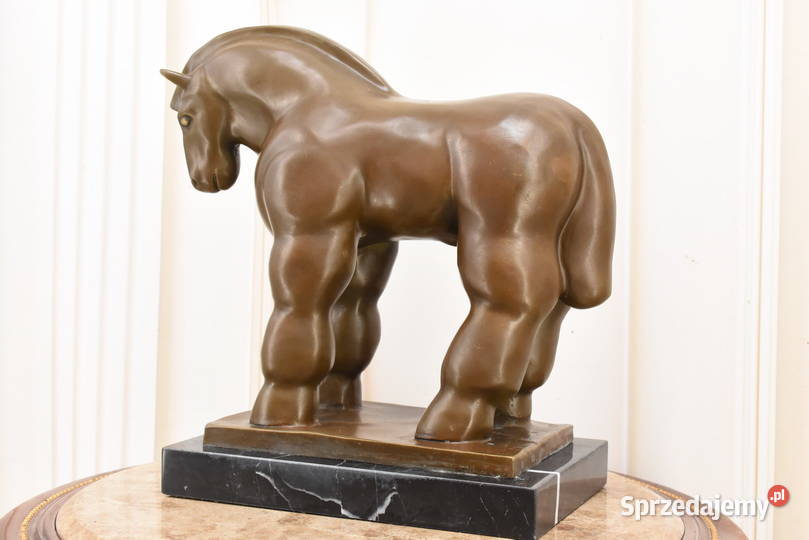 Fernando Botero Gruby Modernistyczny Koń Figura