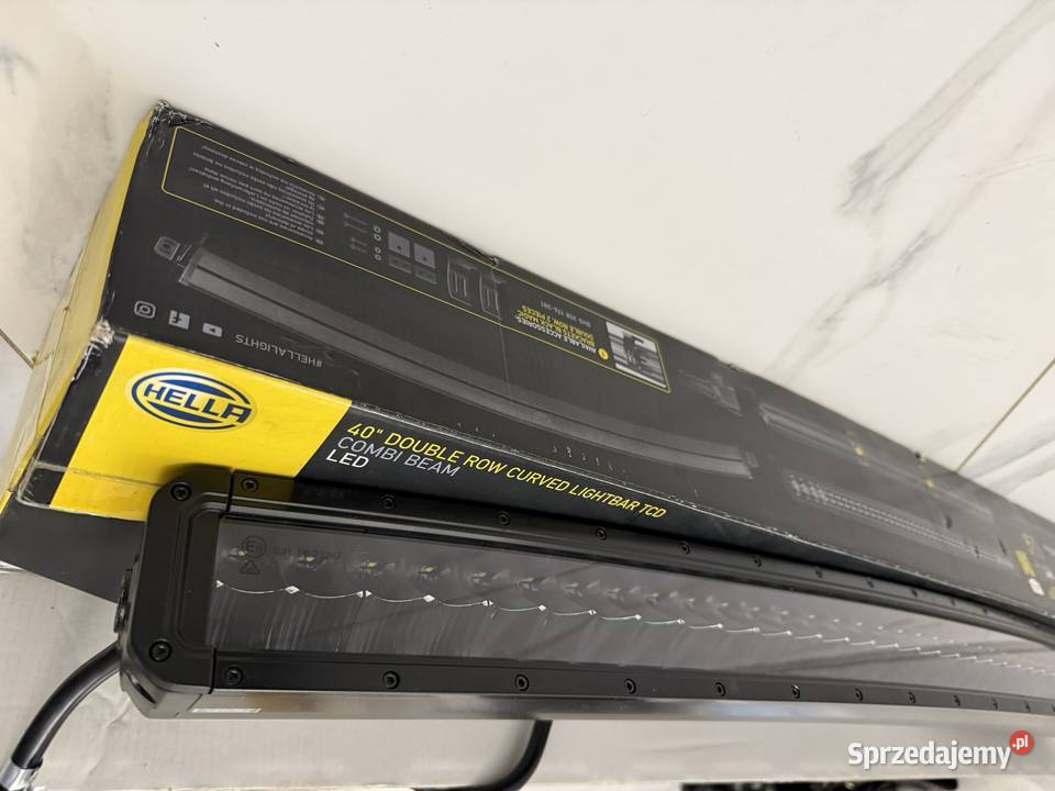 Lampa Panel LED HELLA 40 Black Magic Curved Pasłęk sprzedam