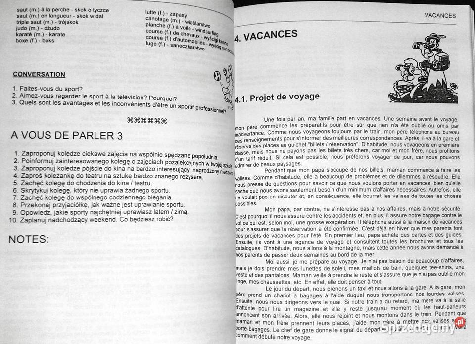 Francais Repetytorium tematycznoleksykalne miękka Kultura i Rozrywka lubelskie Chełm