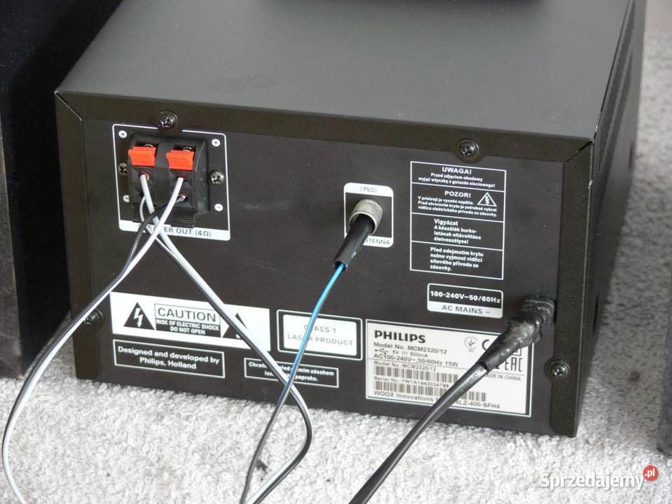 Wieża Philips MCM 2320 pil CD USB mp3 kolumny Wieże i miniwieże podkarpackie Jasło