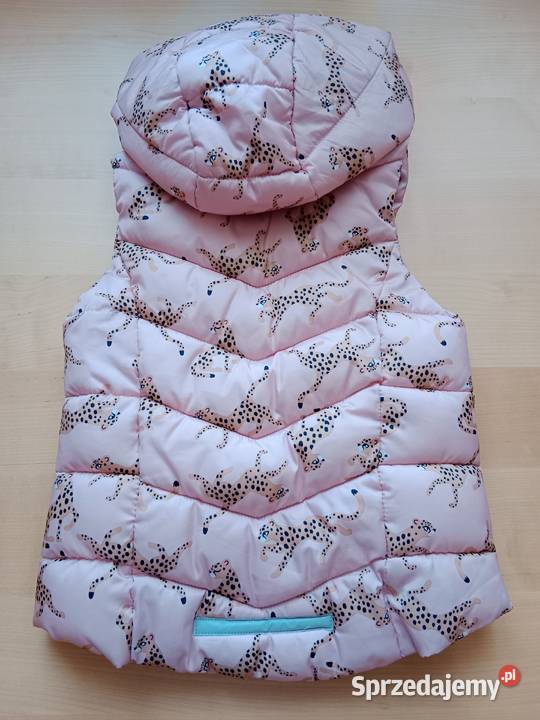 Kamizelka puffer z kapturem HM 110116 Poznań