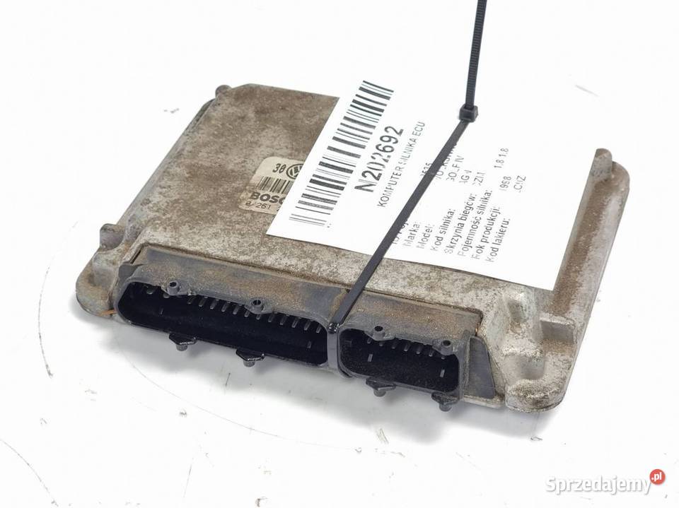 KOMPUTER SILNIKA ECU VOLKSWAGEN GOLF IV Pozostałe kujawsko-pomorskie