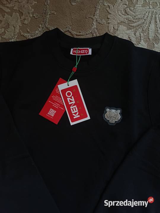 Bluza męska bawełniana KENZO czarna rozmiar XL