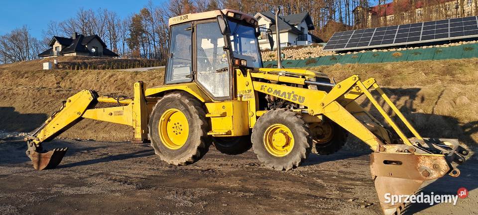Koparko ładowarka KOMATSU WB93R 4x4 Krokodyl Chełmiec