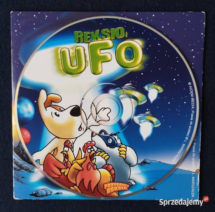 Reksio i Czarodzieje Reksio i UFO Reksio i Skarb łódzkie Bełchatów sprzedam