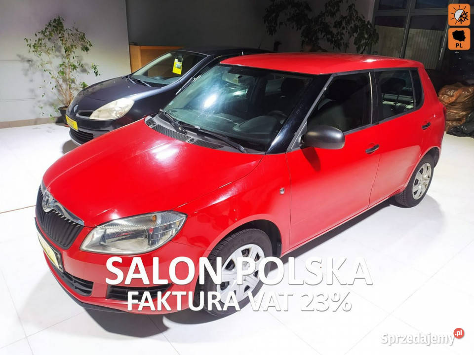 koda Fabia 14 86krajowy bezwypadkowy niski czerwony Łódź